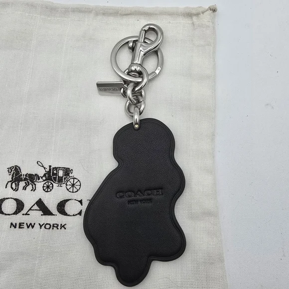 Coach Rexy, Green and Yellow Dinosaur Keychain/ Bag Charm - Picture 4 of 10